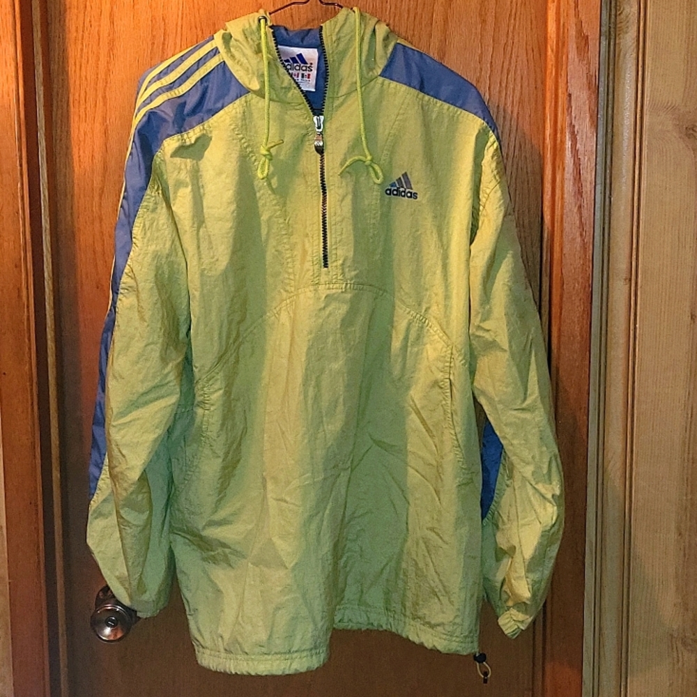 Large Adidas Windbreaker